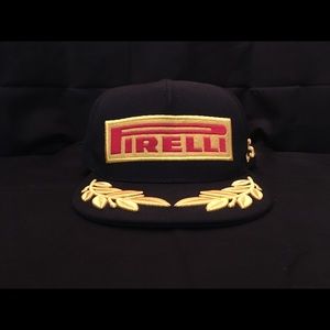 Pirelli flat brim hat